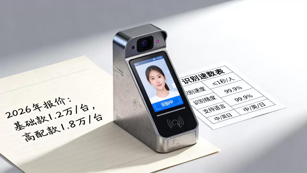 人脸设备识别闸机到底多少钱?2026年最新报价及参数详解 人脸设备识别闸机到底多少钱?2026年最新报价及参数详解