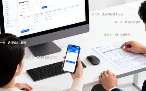 个人如何申请com域名？com域名注册流程及费用详解