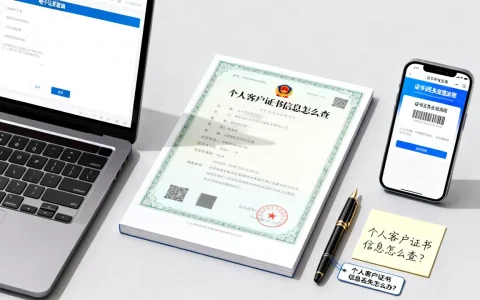 个人客户证书信息怎么查？个人客户证书信息丢失怎么办
