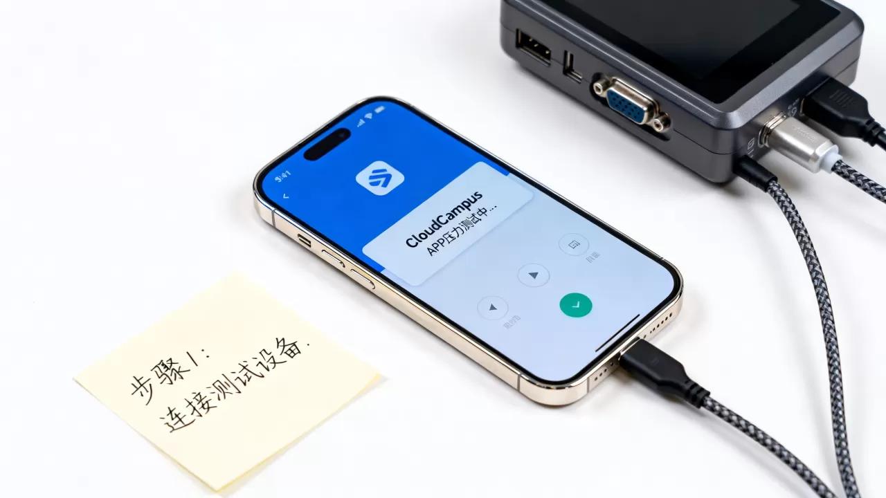 安卓手机app压力测试怎么做?CloudCampus APP现场验收教程 安卓手机app压力测试怎么做?CloudCampus APP现场验收教程