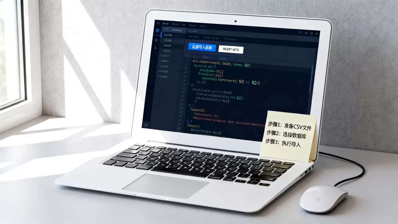 html行填充数据库怎么操作？批量导入数据到数据库