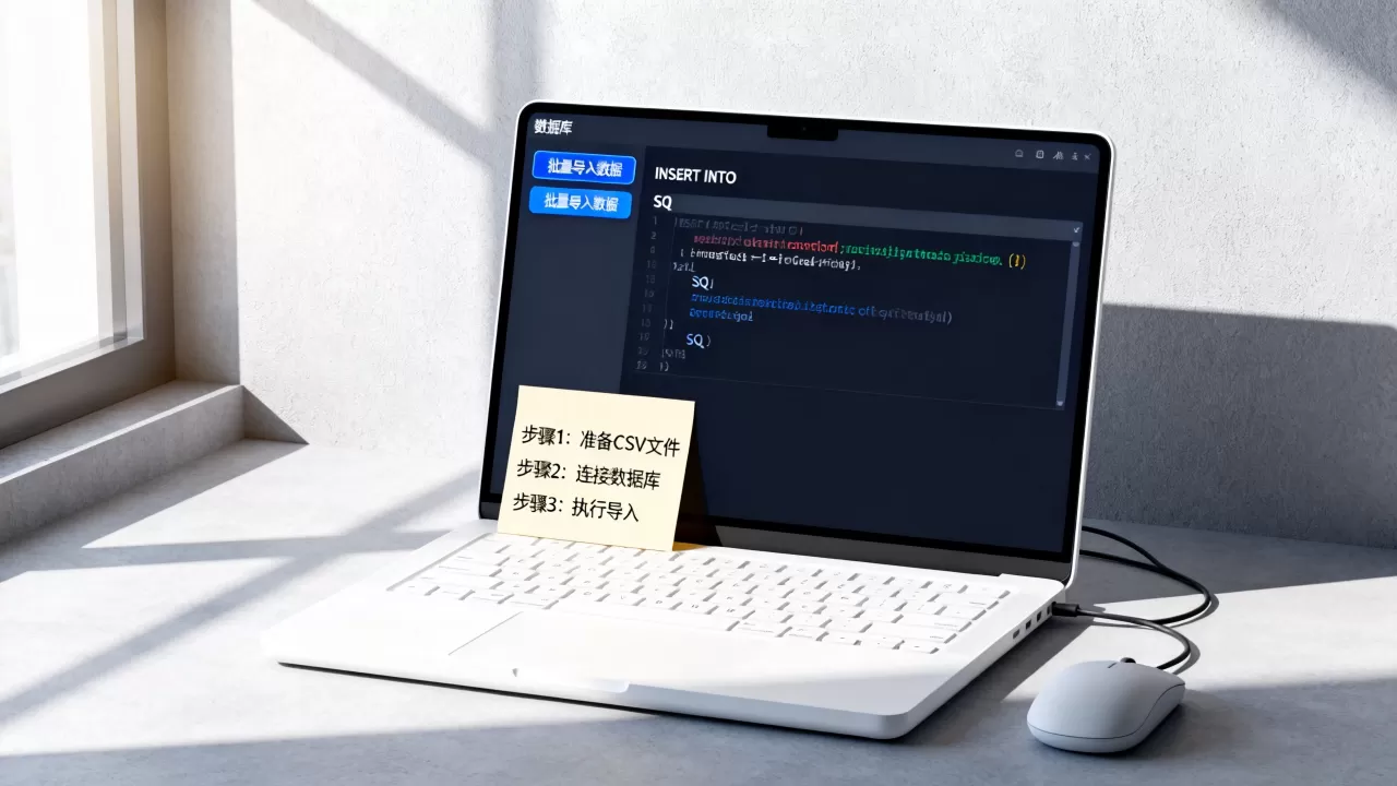 html行填充数据库怎么操作？批量导入数据到数据库