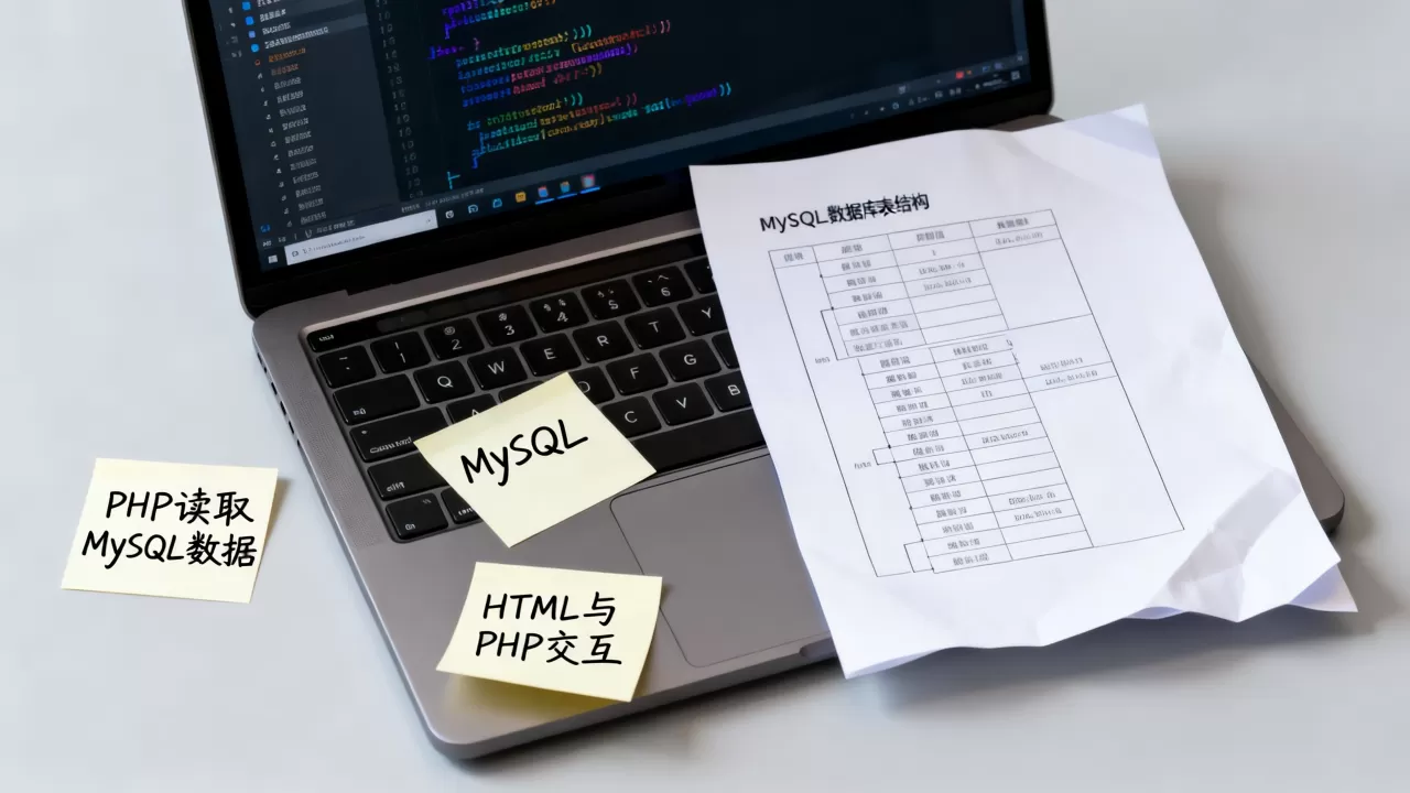 HTML能直接调用PHP数据库吗？php读取mysql数据