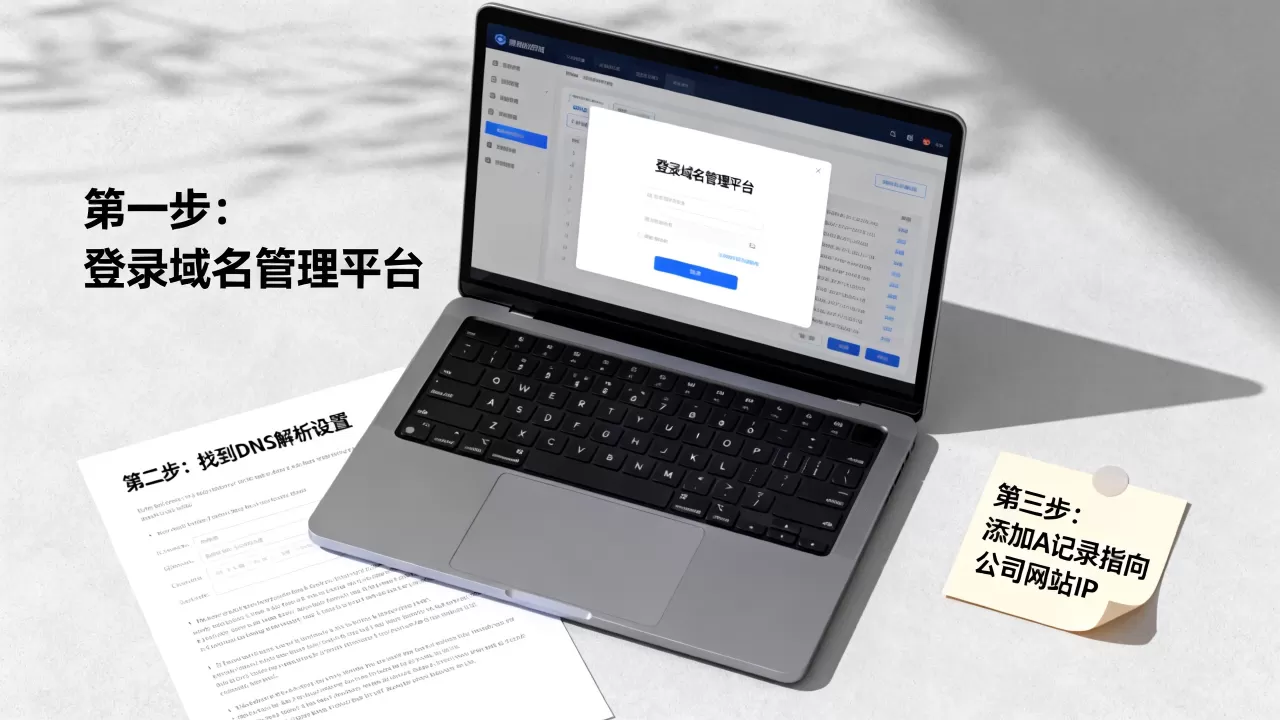 个人域名怎么解析到公司网站？个人域名解析到公司网站教程