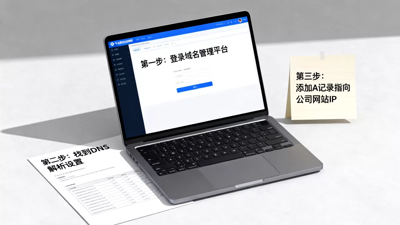 个人域名怎么解析到公司网站？个人域名解析到公司网站教程
