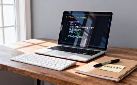 如何在html里加文字？html添加文字代码怎么写