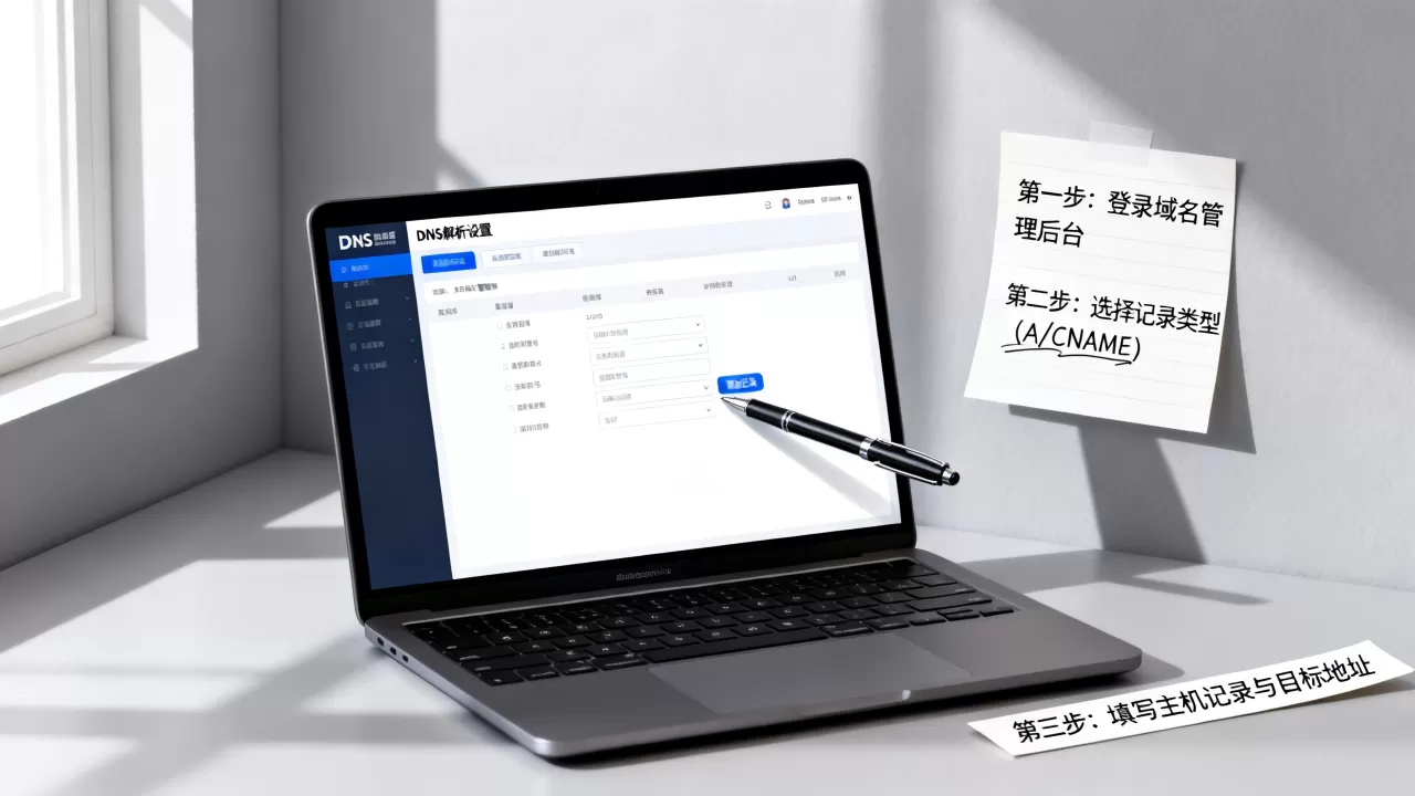 html怎么配置域名？域名解析设置教程