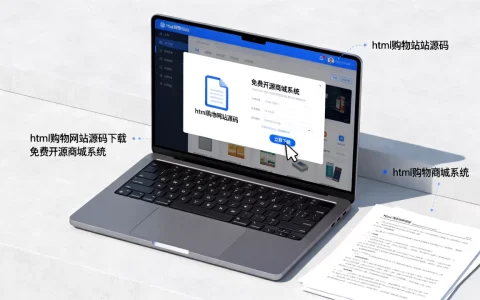 html购物网站源码怎么下载？免费开源商城系统源码