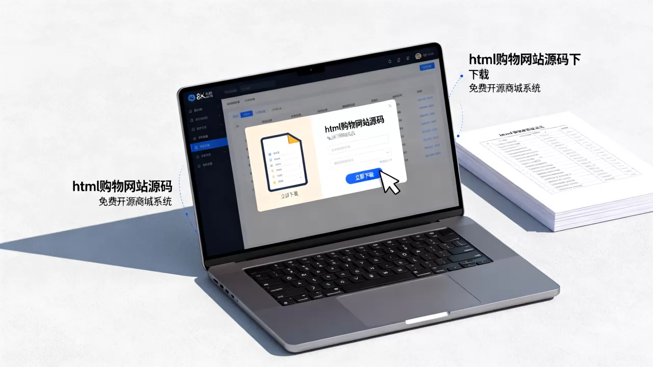 html购物网站源码怎么下载？免费开源商城系统源码