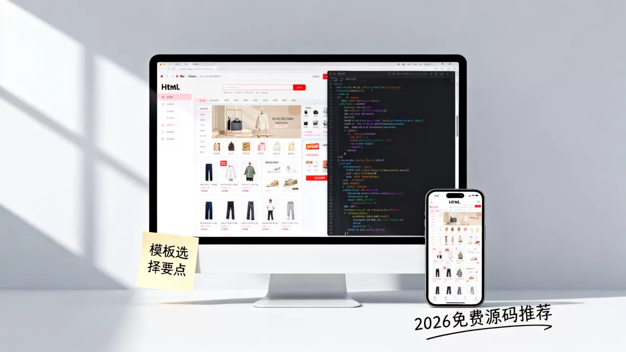 html购物网站模板怎么选择?2026最新免费源码推荐 html购物网站模板怎么选择?2026最新免费源码推荐