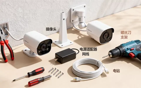 安装监控要哪些东西？监控摄像头安装费用及注意事项