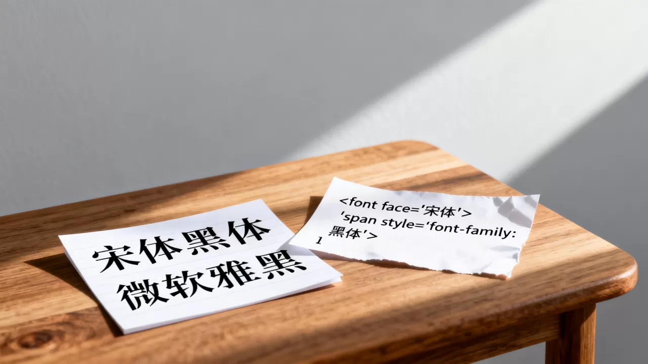 html自带的字体有哪些?html字体标签有哪些 html自带的字体有哪些?html字体标签有哪些