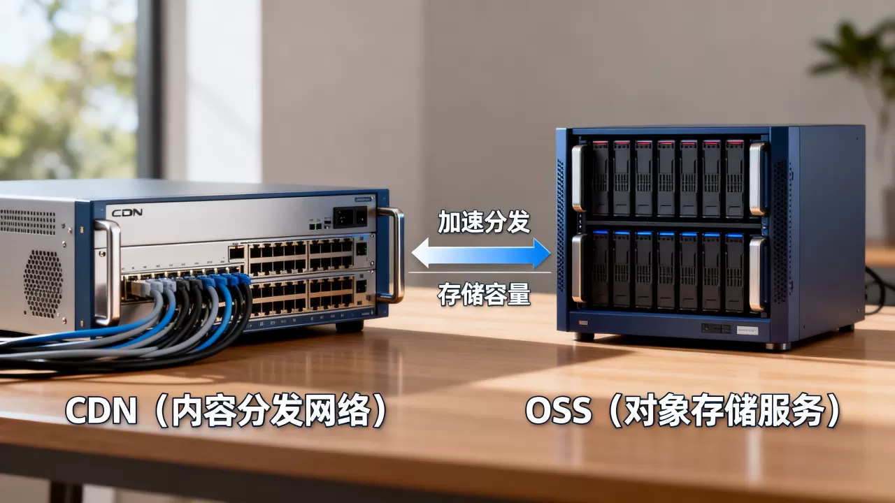 cdn和oss区别是什么？oss和cdn哪个更适合存储