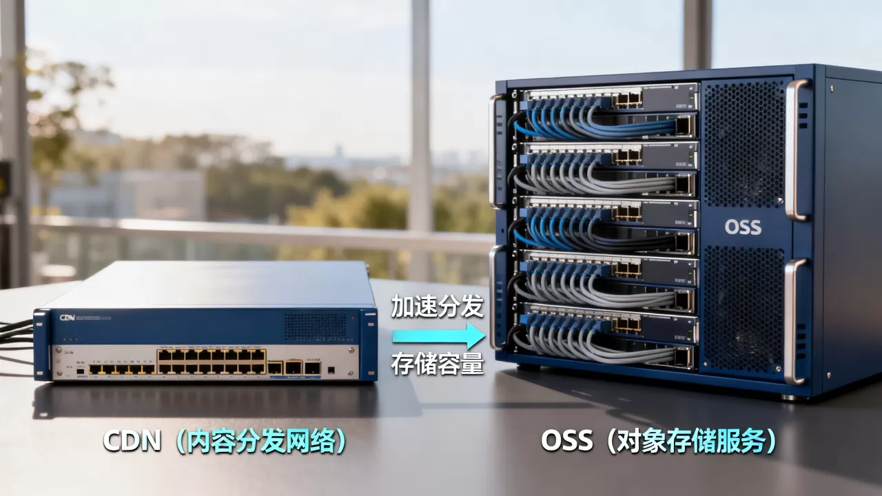 cdn和oss区别是什么？oss和cdn哪个更适合存储