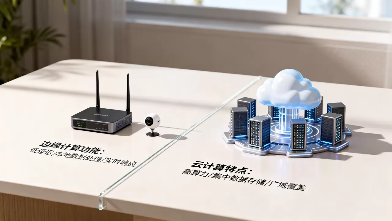 AI边缘计算功能有哪些？边缘计算和云计算的区别是什么