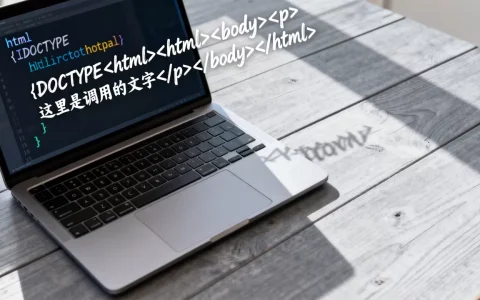 html怎么调用文字？前端html调用文字代码
