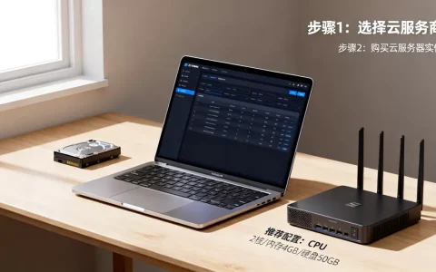 个人建云服务器怎么操作？个人云服务器配置推荐