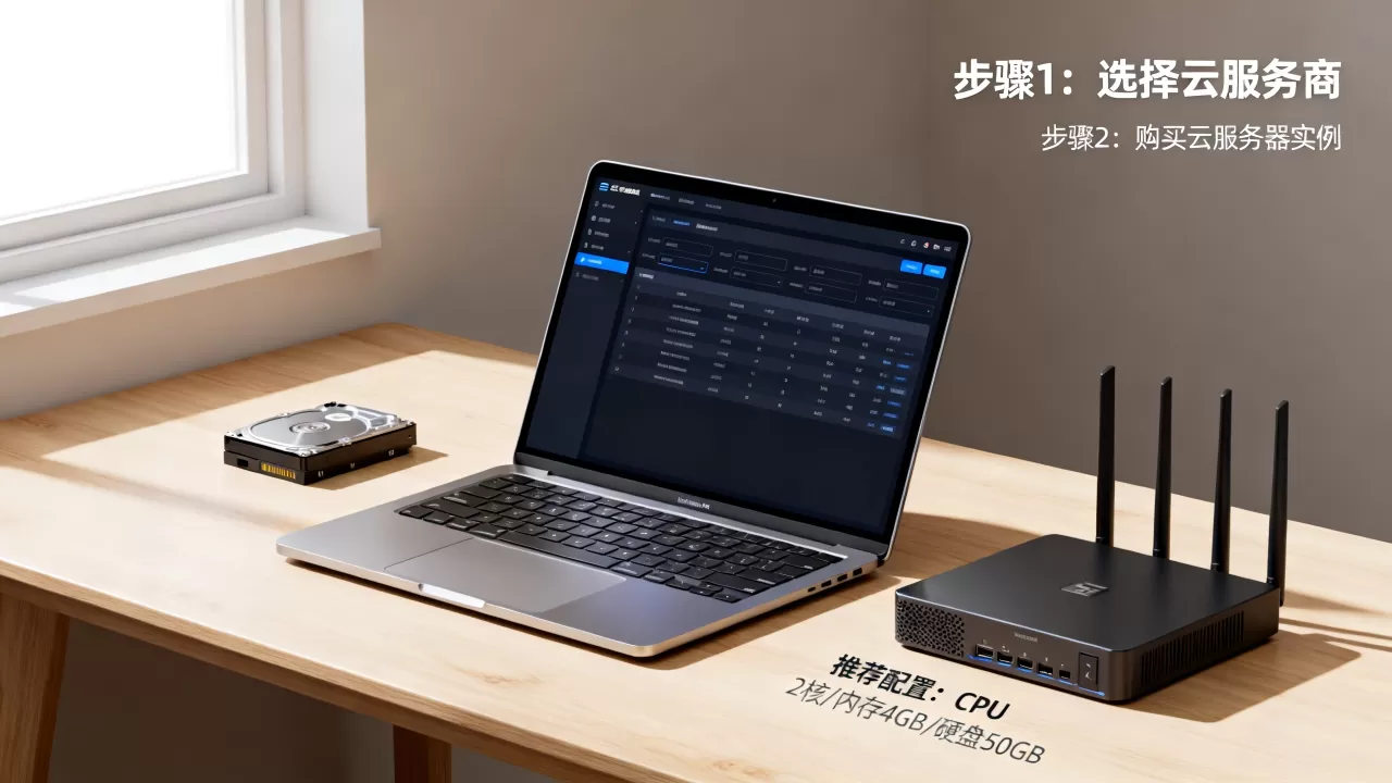 个人建云服务器怎么操作？个人云服务器配置推荐