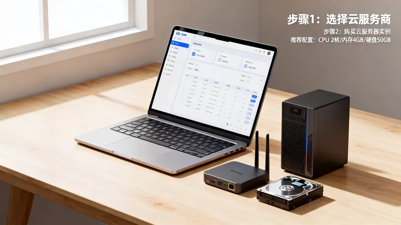 个人建云服务器怎么操作？个人云服务器配置推荐
