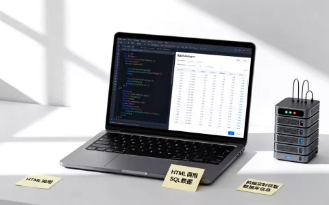 HTML如何调用SQL数据库数据？前端页面实时获取数据库信息