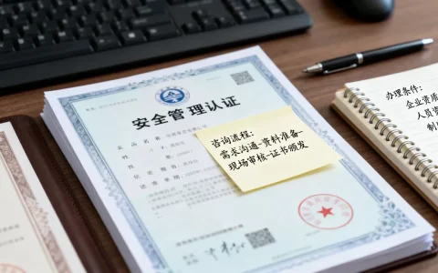 安全管理认证咨询怎么做？办理安全管理认证需要哪些条件