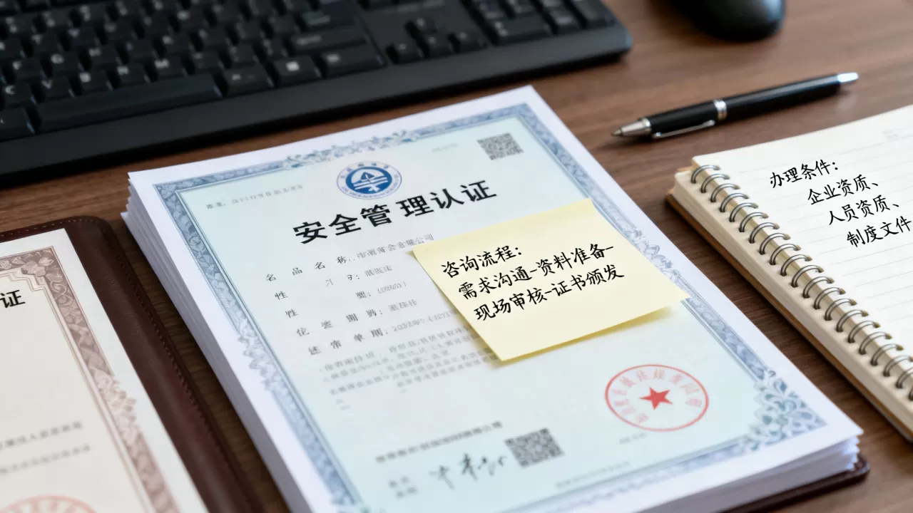 安全管理认证咨询怎么做?办理安全管理认证需要哪些条件 安全管理认证咨询怎么做?办理安全管理认证需要哪些条件
