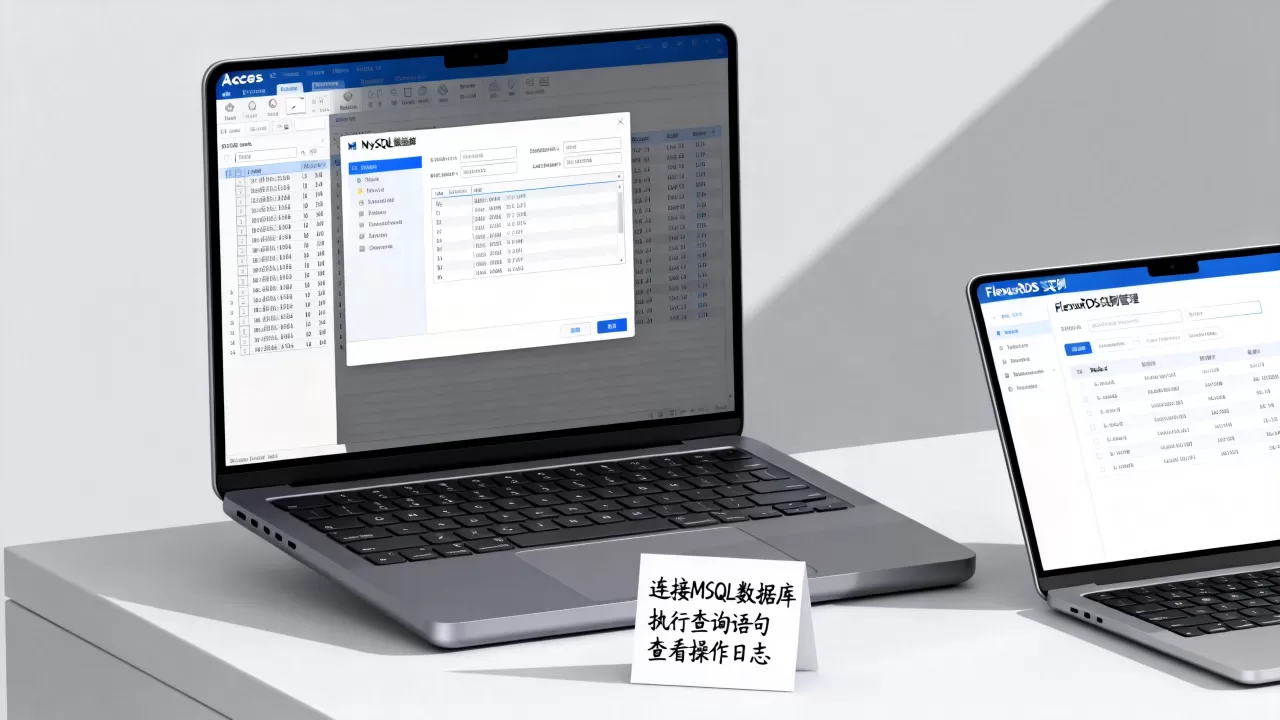 Access如何操作MySQL数据库?FlexusRDS实例操作日志怎么查看 Access如何操作MySQL数据库?FlexusRDS实例操作日志怎么查看