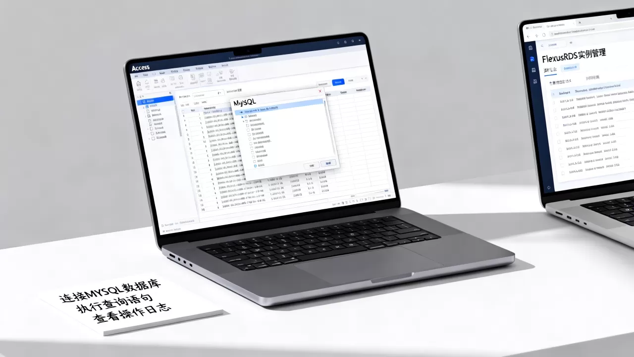 Access如何操作MySQL数据库?FlexusRDS实例操作日志怎么查看 Access如何操作MySQL数据库?FlexusRDS实例操作日志怎么查看