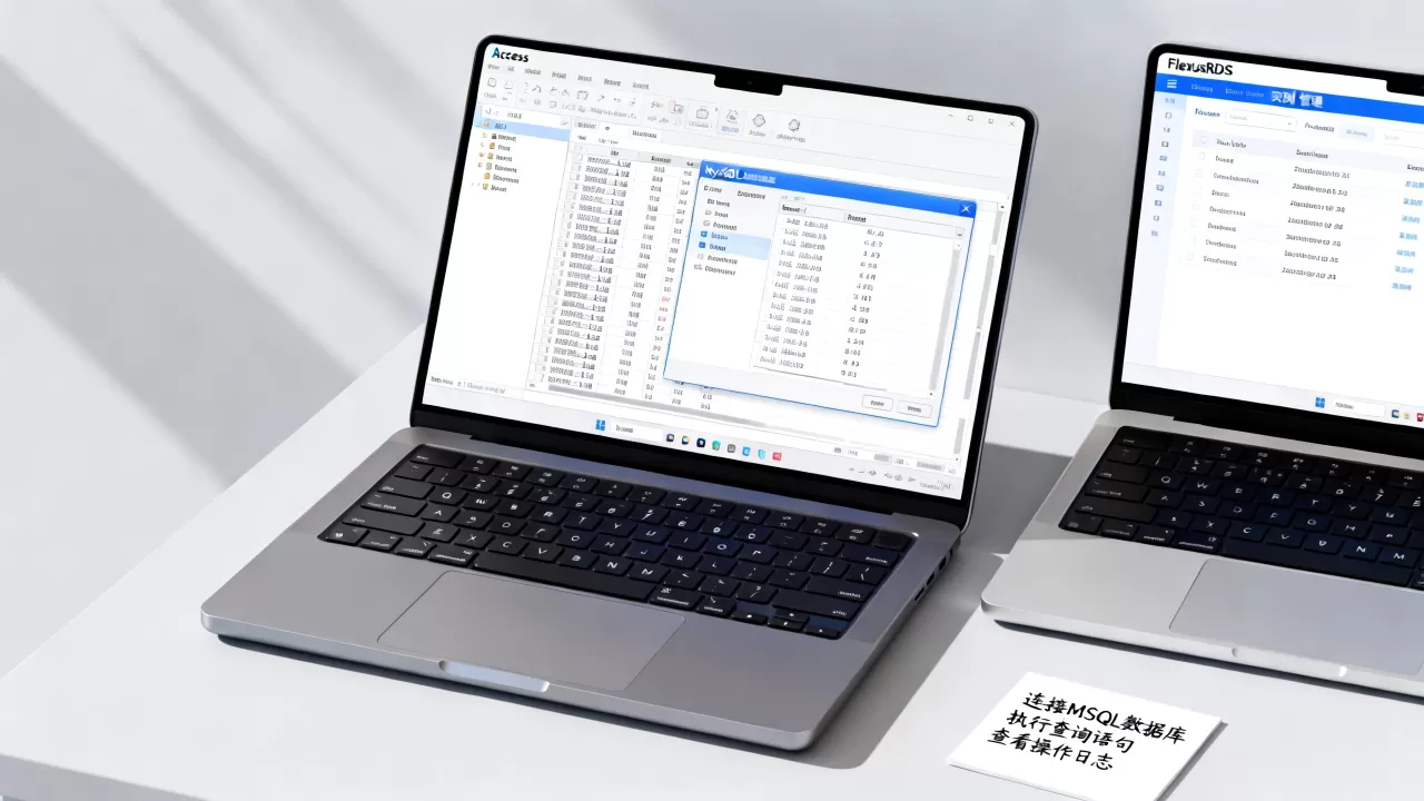 Access如何操作MySQL数据库?FlexusRDS实例操作日志怎么查看 Access如何操作MySQL数据库?FlexusRDS实例操作日志怎么查看