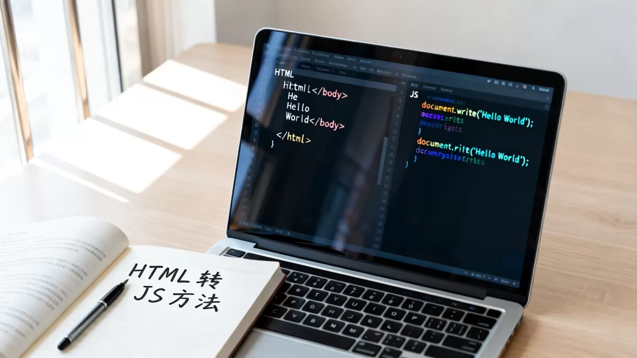 HTML如何翻译成JS?html转javascript代码 HTML如何翻译成JS?html转javascript代码