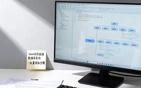 html网页链接数据库怎么查？如何批量提取网页链接
