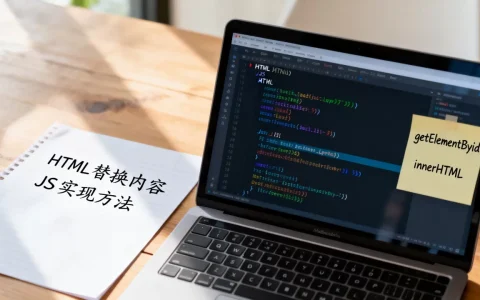 HTML替换内容JS怎么实现？js替换指定HTML标签内容