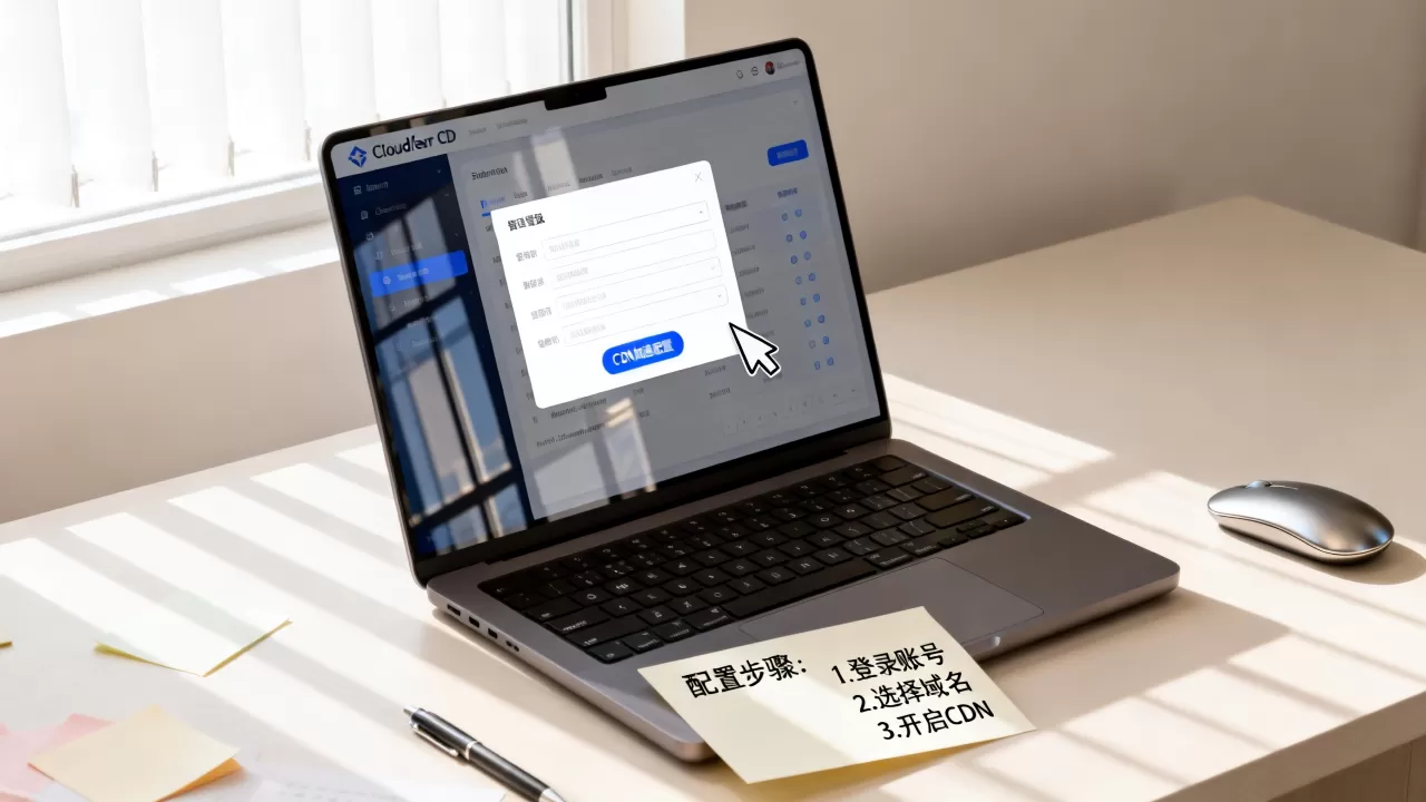 Cloudflare CDN管理面板怎么用？如何配置CDN加速