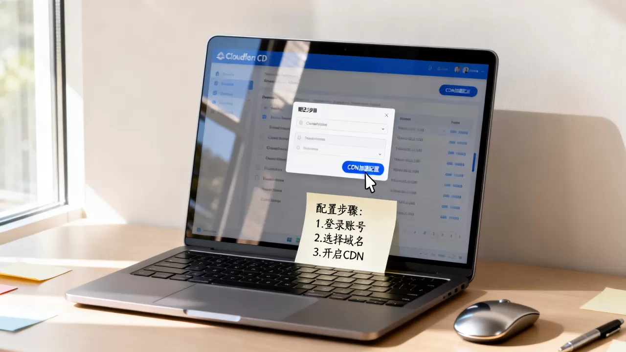 Cloudflare CDN管理面板怎么用？如何配置CDN加速