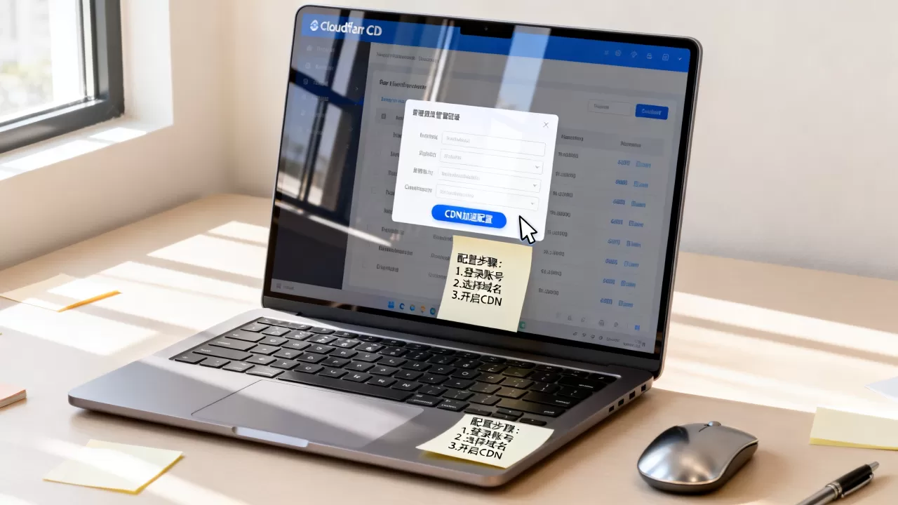 Cloudflare CDN管理面板怎么用？如何配置CDN加速