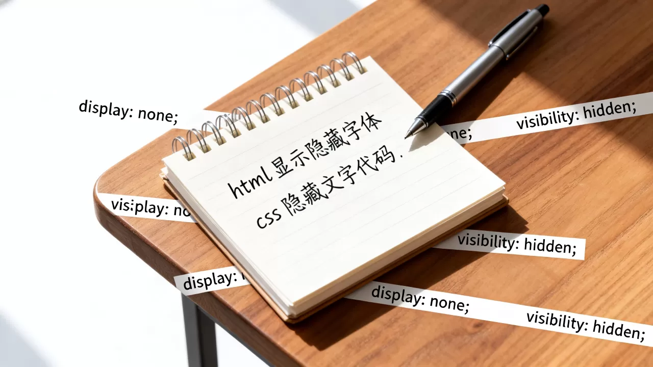 html怎么显示隐藏字体?css隐藏文字代码 html怎么显示隐藏字体?css隐藏文字代码