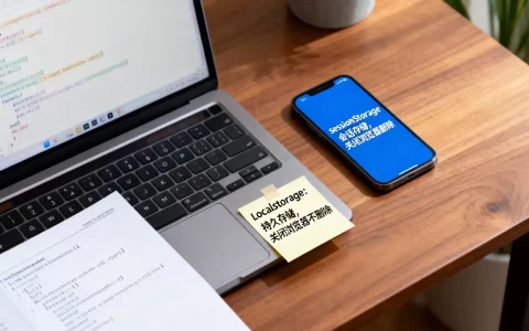 HTML5存储数据的变量是什么？localStorage和sessionStorage的区别