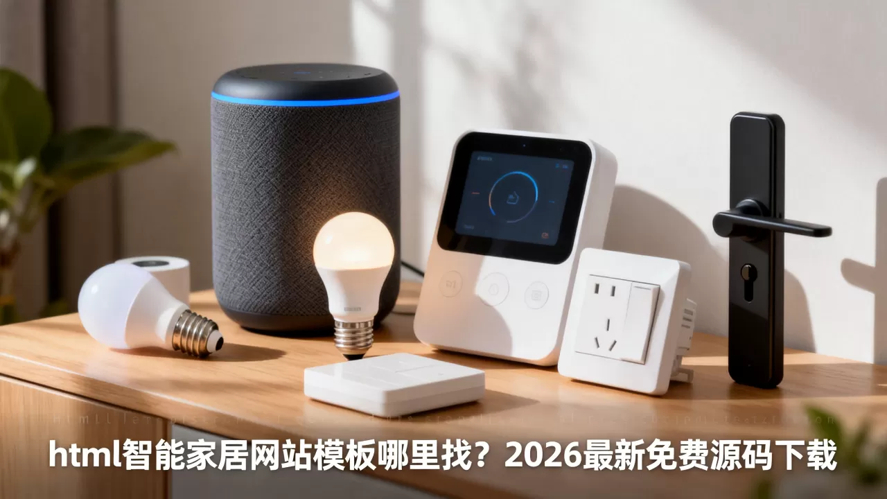 html智能家居网站模板哪里找？2026最新免费源码下载
