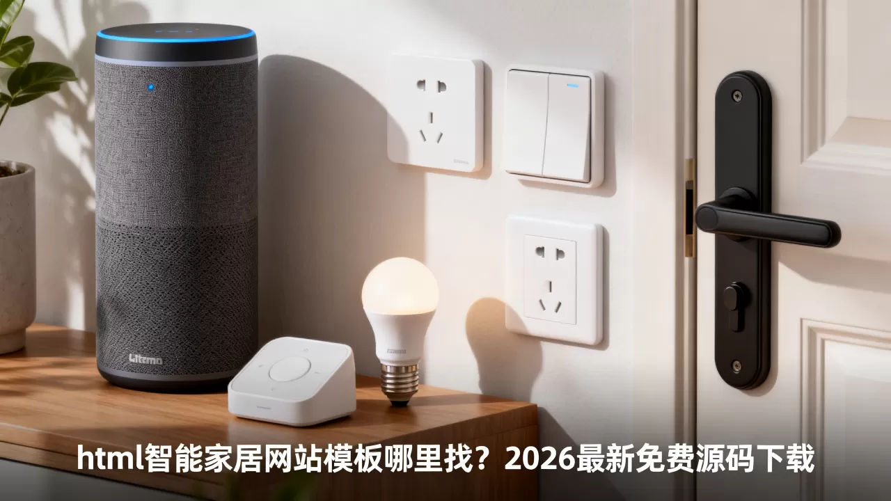 html智能家居网站模板哪里找？2026最新免费源码下载