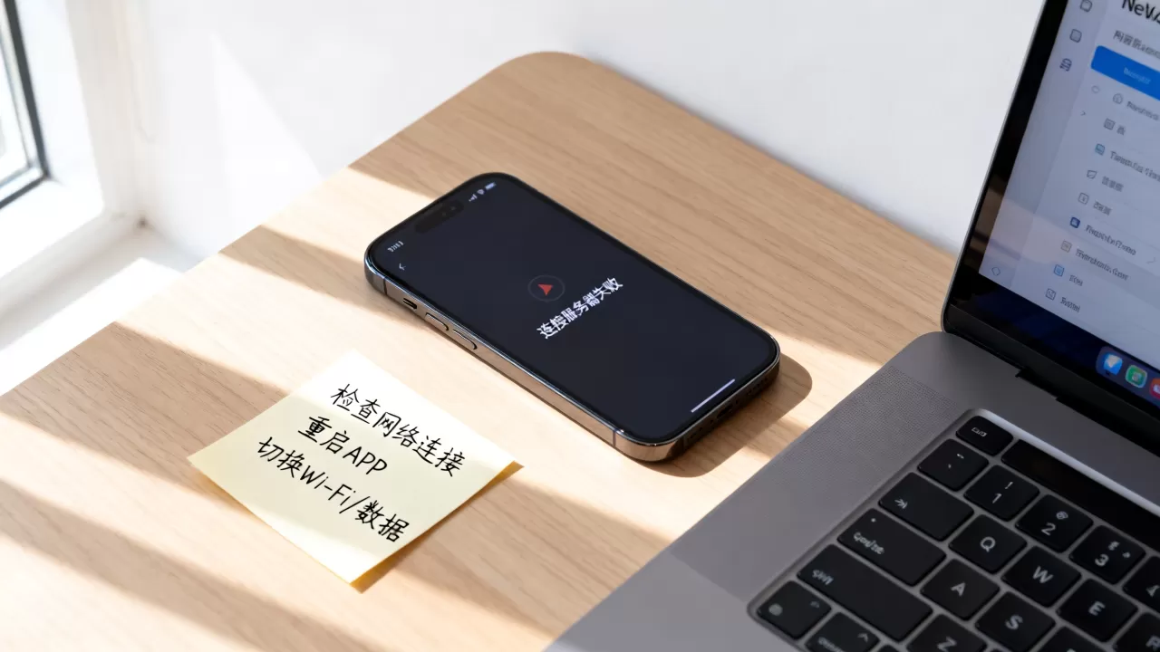 APP客户端服务器连接失败怎么办？手机app连接服务器失败怎么解决