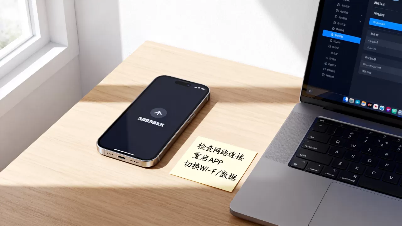 APP客户端服务器连接失败怎么办？手机app连接服务器失败怎么解决
