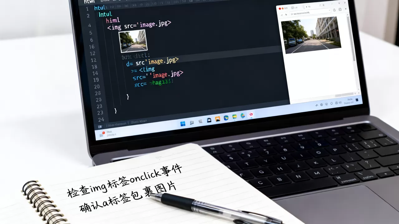 html图片不可点击怎么办？html图片无法点击怎么解决
