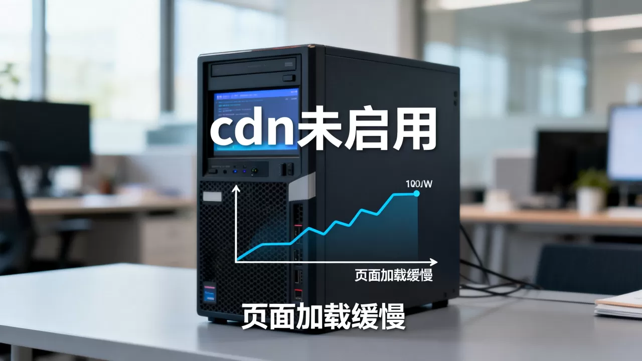 cdn没有启用前网站会怎样？cdn加速没开启有什么影响