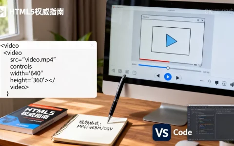 如何在html中添加视频？html5视频标签video用法详解