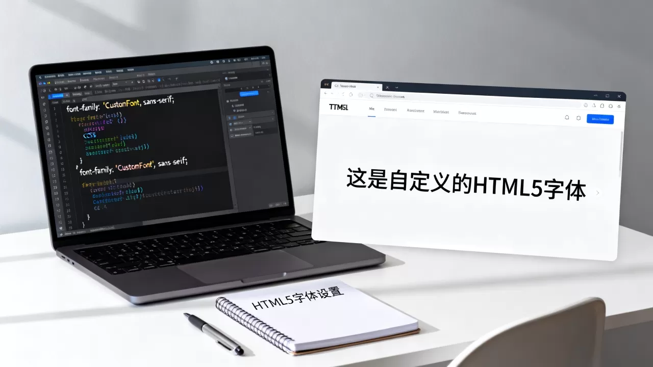 HTML5字体怎么设置？HTML5中如何自定义网页字体