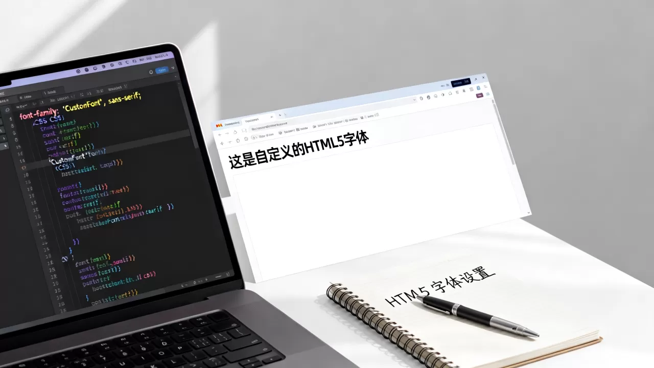 HTML5字体怎么设置？HTML5中如何自定义网页字体