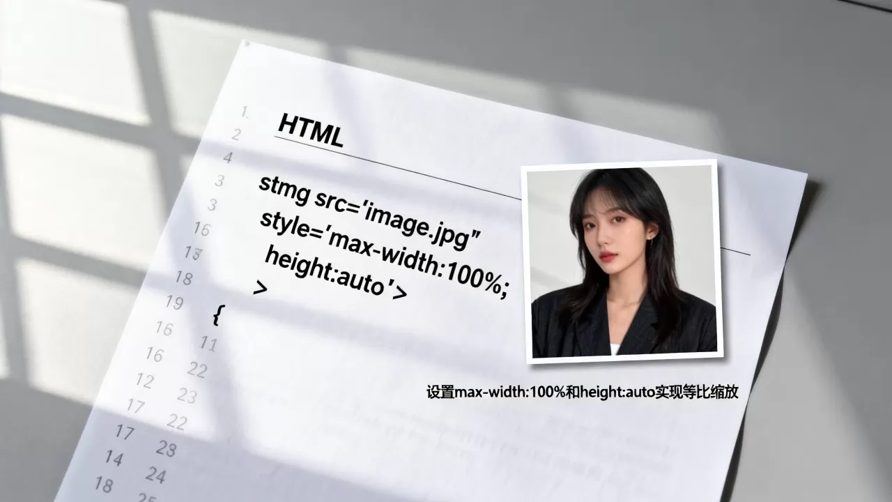 HTML图片等比缩小怎么设置?图片等比例缩放代码 HTML图片等比缩小怎么设置?图片等比例缩放代码