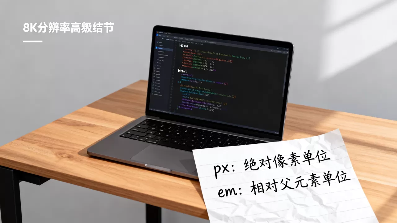html的文字大小怎么设置？html字体大小单位px和em区别