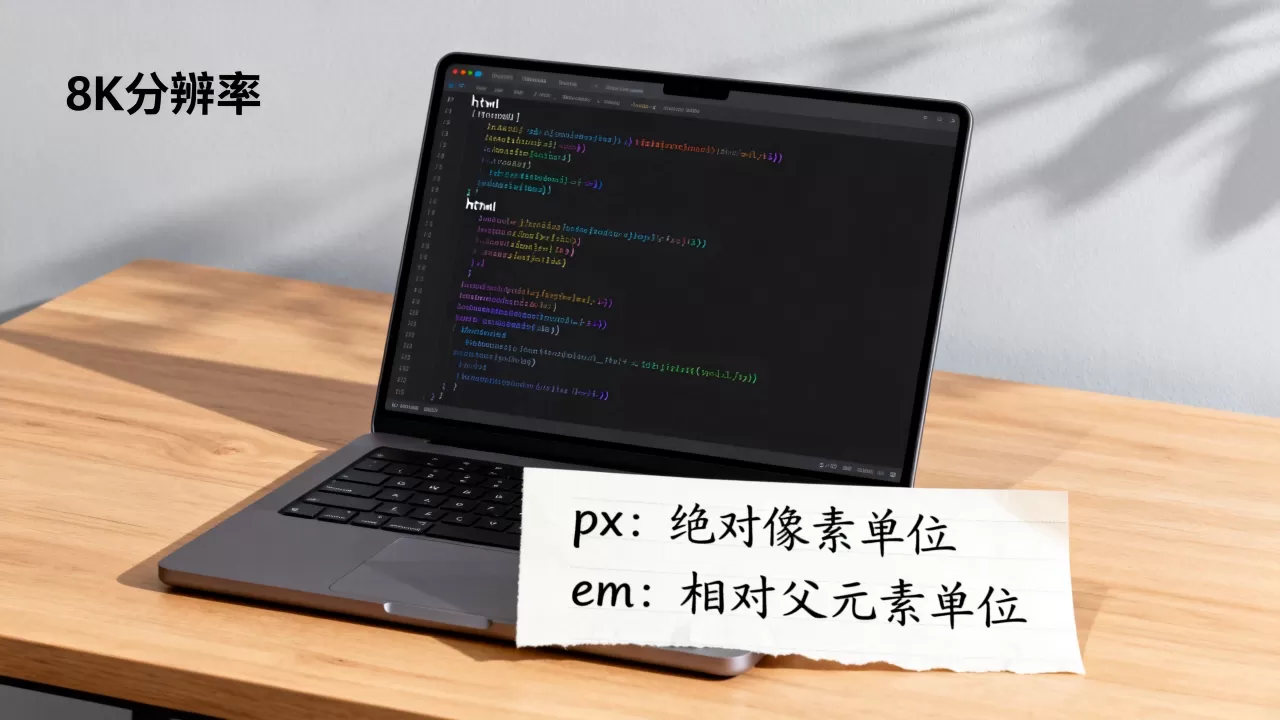 html的文字大小怎么设置？html字体大小单位px和em区别