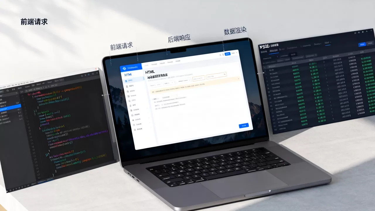 HTML页面如何显示数据库内容?前端动态读取后端数据 HTML页面如何显示数据库内容?前端动态读取后端数据